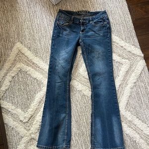 Rue 21 bootcut jeans, sz 3/4 curvy, excellent condition
